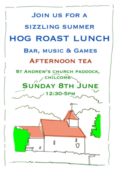 Hog Roast (1) Open Gardens poster